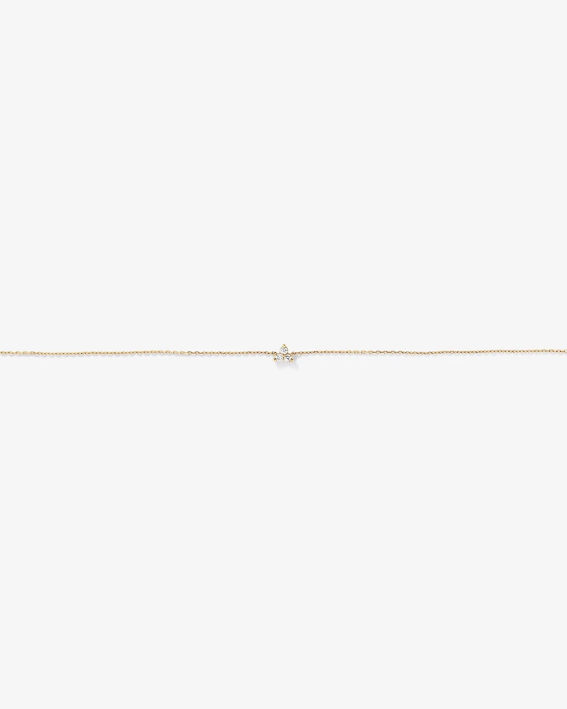 Bracelet With 0.08 Carat TW Diamonds in 10kt Yellow Gold