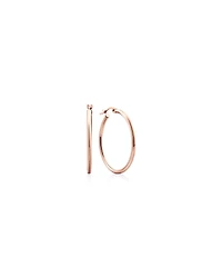 25mm Hoop Earrings in 10kt Rose Gold