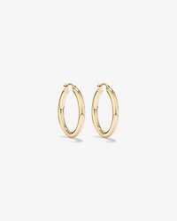 20mm Hoop Earrings in 10kt Yellow Gold