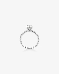 Sir Michael Hill Designer Engagement Ring with 1.37Carat TW of Diamonds in 18kt White Gold