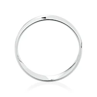 5mm Lite Half Round Wedding Band in Platinum