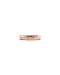 3mm Half Round Wedding Band in 10kt Rose Gold