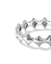 Bague Signature Connect Pointue en Argent Sterling