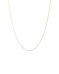 45cm (17") 0.95mm Width Solid Cable Chain In 10kt  Rose Gold