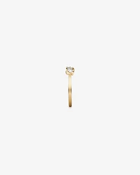 0.40 Carat TW Fancy Cut Laboratory-Grown Diamond Four Stone Ring in 10kt Yellow Gold