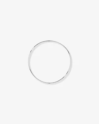 3.7mm Solid Round Bangle in Sterling Silver