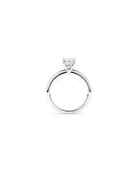 1.25 Carat TW Emerald Cut Laboratory-Grown Diamond Solitaire Engagement Ring In 14kt White Gold