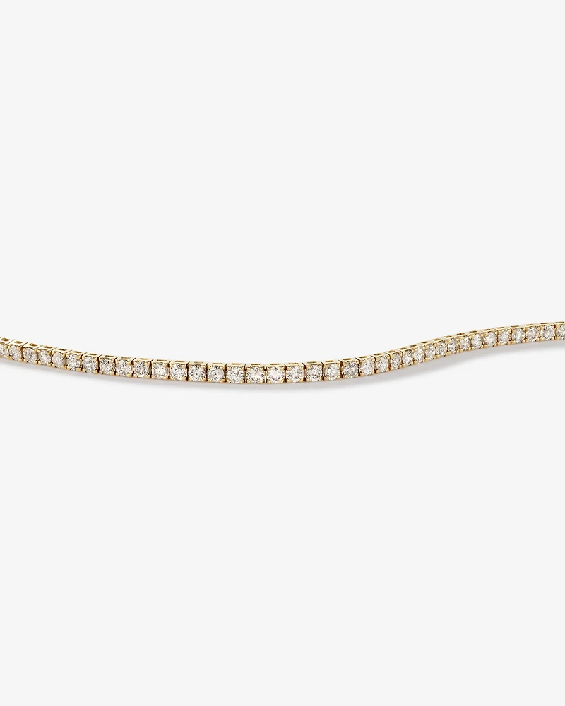 4.92 Carat TW Diamond Tennis Bracelet in 10kt White Gold