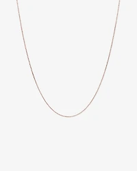 45cm (18") 1mm-1.5mm Width Solid Belcher Chain in 10kt Yellow Gold