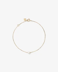 Bracelet with Cultured Freshwater Pearl in 10kt Yellow Gold