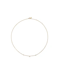 Collier avec 0,10 carat TW de diamants en or jaune 10 carats