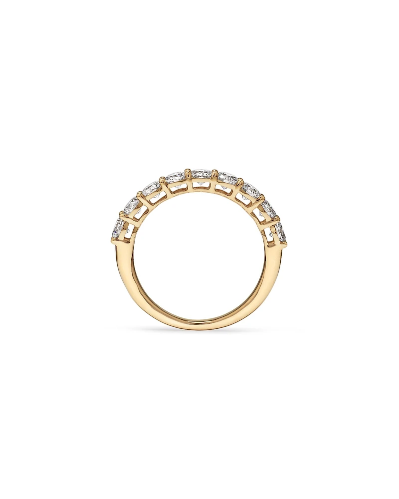 Ring with 1.30 Carat TW Laboratory Grown Diamonds in 14kt White Gold