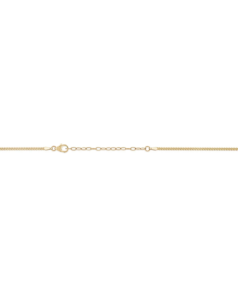 45cm (18") Serpentine Chain in 10kt Yellow Gold