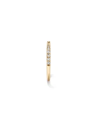 0.25 Carat TW Diamond Open Wedding Band in 14kt Yellow Gold