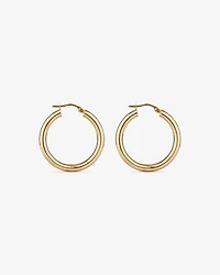 20mm Hoop Earrings in 10kt Yellow Gold
