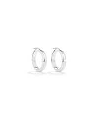 25mm Hoop Earrings in Sterling Silver