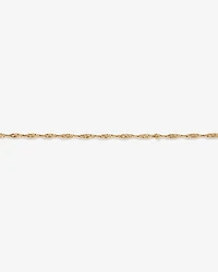 19cm (7.5") Singapore Bracelet in 10kt Yellow Gold