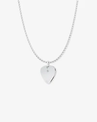 INXS Kick Engraved Guitar Pick Pendant with Chain in Recycled Sterling Silver
