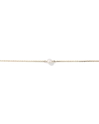 Bracelet with Cultured Freshwater Pearl in 10kt Yellow Gold