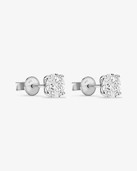 2,00 carats TW Boucles d’oreilles solitaires en diamant cultivé en laboratoire en or blanc 14 carats
