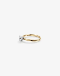 Solitaire Engagement Ring with 0.50 Carat TW of Diamonds in 18kt White Gold