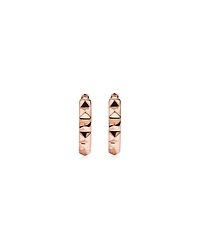 Créoles Huggie Signature Connect en Or Rose 10 kt