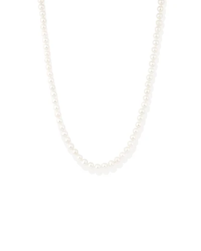 Collier en or jaune 10 K avec perle d'eau douce de culture