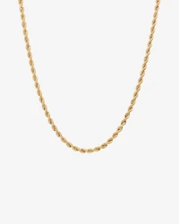 60cm (24") Rope Chain in 10kt Yellow Gold