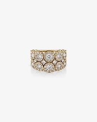 2 Row Bubble Ring with 2.00 Carat TW Diamonds in 14kt Gold