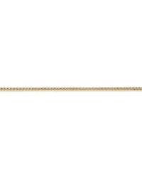 45cm (17") 2.8mm Width Semi Solid Miami Curb Chain in 10kt Yellow Gold