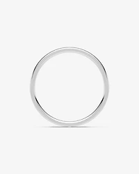 5mm Lite Half Round Wedding Band in Platinum