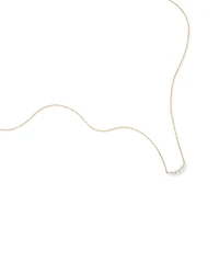 Necklace with 0.25 Carat TW of Diamonds in 18kt Yellow Gold