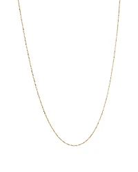 50cm (20") Fine Rolo Chain in 10kt Yellow Gold