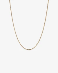 50cm (20") Semi Solid Curb Chain in 10kt Yellow Gold