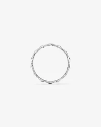Bague Signature Connect Pointue en Argent Sterling