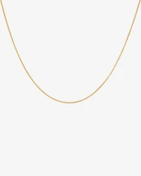 45cm (18") Serpentine Chain in 10kt Yellow Gold