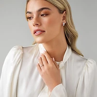 Alliance avec 0,20 carat TW de diamants en or jaune 14 kt