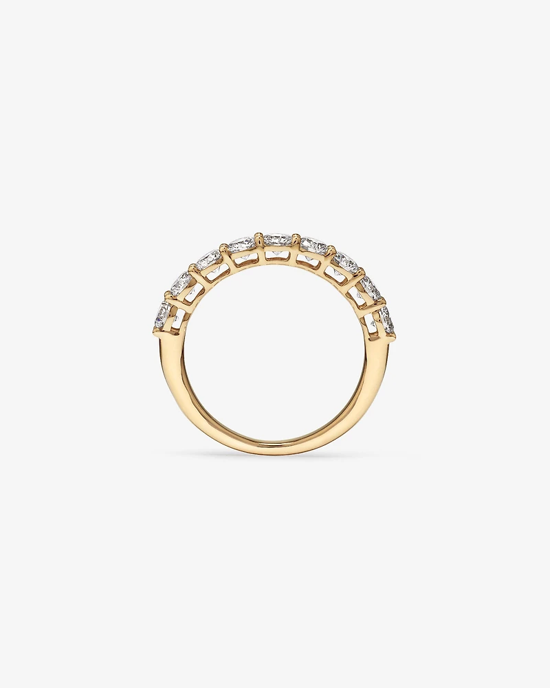 Ring with 1.30 Carat TW Laboratory Grown Diamonds in 14kt White Gold