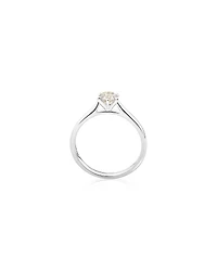 Solitaire Engagement Ring With a 1/2 Carat TW Diamond in 14kt White Gold