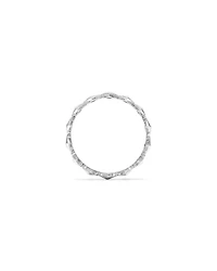 Bague Signature Connect Pointue en Argent Sterling