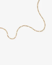 50cm (20") Hollow Figaro Chain in 10kt Yellow Gold