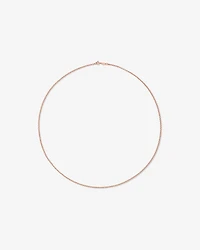 60cm (24") Hollow Belcher Chain in 10kt Yellow Gold