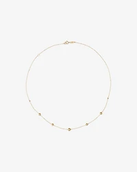 45cm (18") Bead Cable Chain in 10kt Yellow Gold