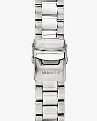 Men's Chronograph Watch in Black Tone Stainless Steel