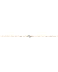 Bracelet with .08 Carat TW Diamond Birthstone in 10kt Yellow Gold