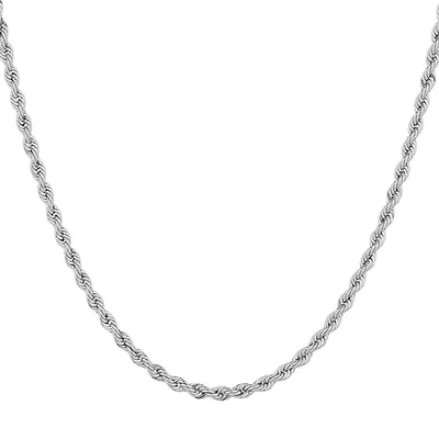 50cm (20") Rope Chain in 10kt Yellow Gold