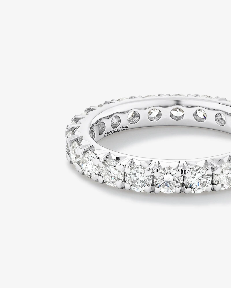 Eternity Band with Carat TW Diamonds in Platinum