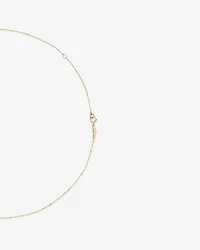 45cm (18") Bead Cable Chain in 10kt Yellow Gold