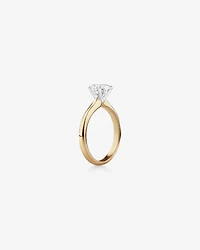 Certified Solitaire Engagement Ring with A 1 1/2 Carat TW Diamond in 18kt White Gold
