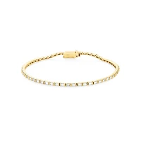 0.74 Carat TW Diamond Tennis Bracelet in 10kt Gold
